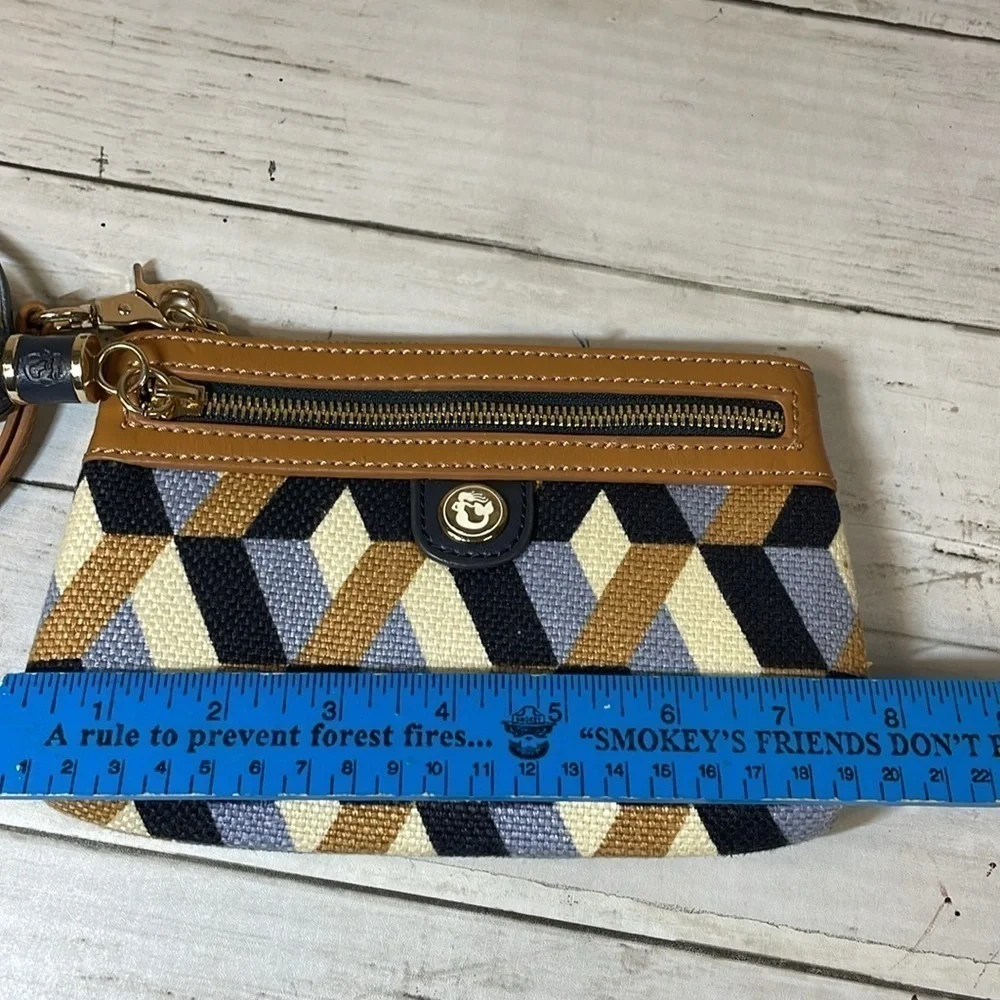 Spartina 449 Bateau Bleu Tassel Wristlet